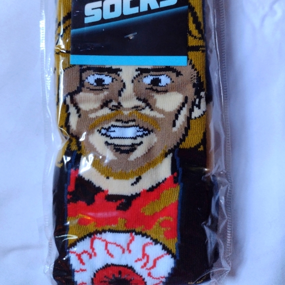 "Loose Cannon" Brian Pillman Superkicks Socks Pro Wrestling Crate One Size